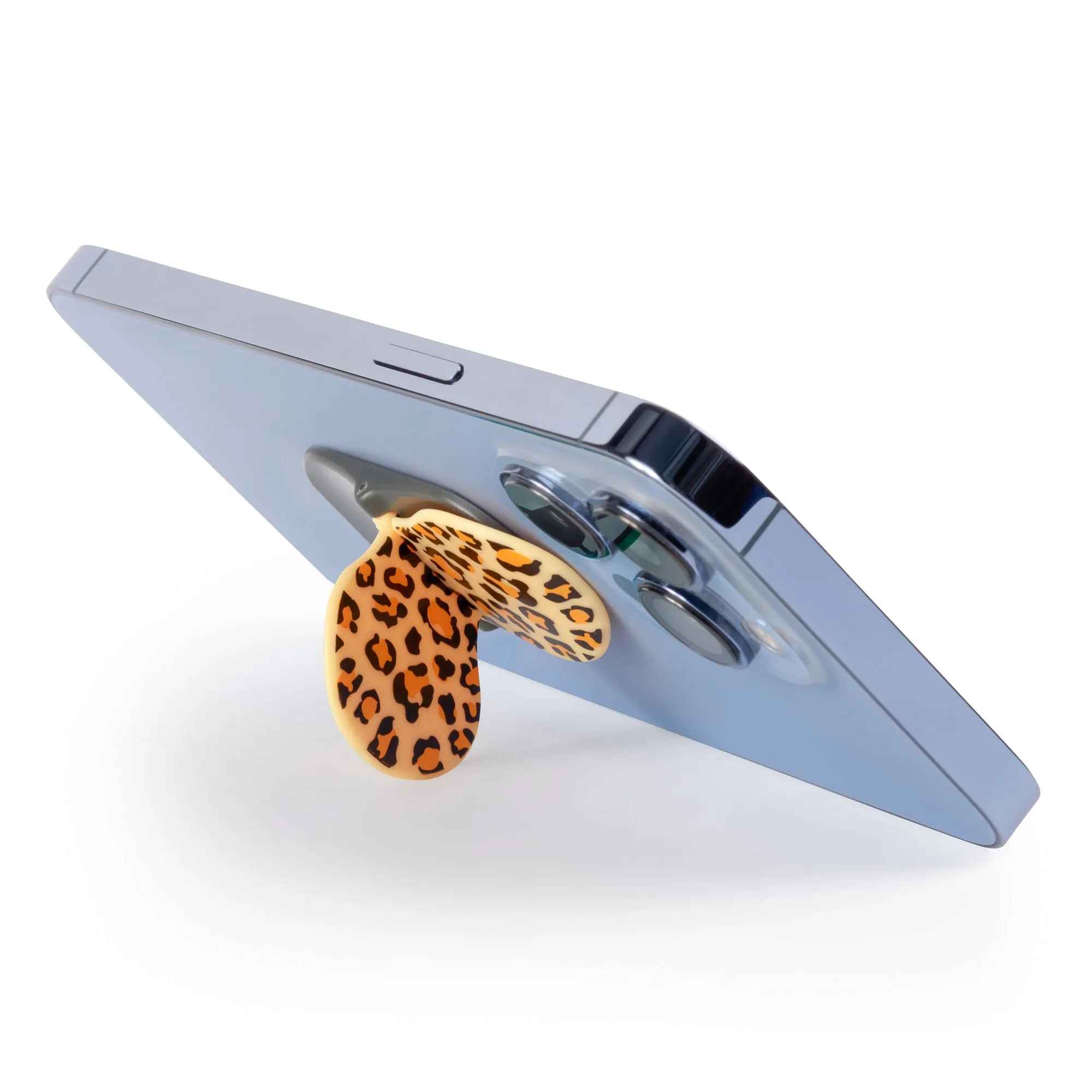 ZipGrips Phone Holder - Leopard Skin